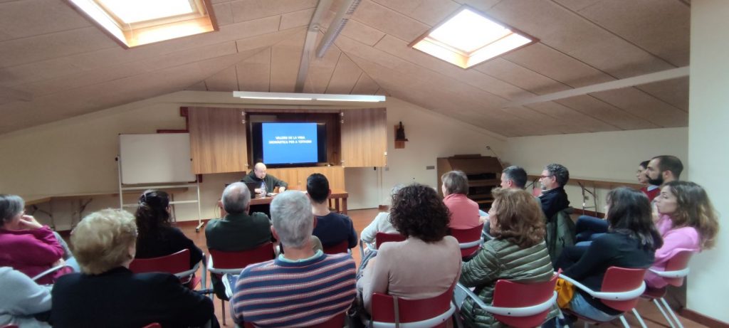 “La comunitat de Montserrat ha tingut sempre la vocació de ser un punt de trobada", diu Pau Valls