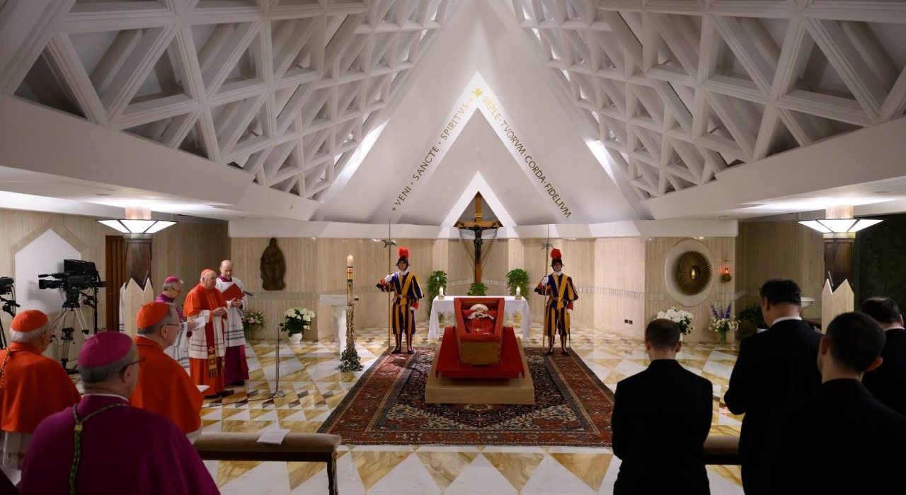 Ritu de constatació de la mort del papa Francesc | © Vatican Media