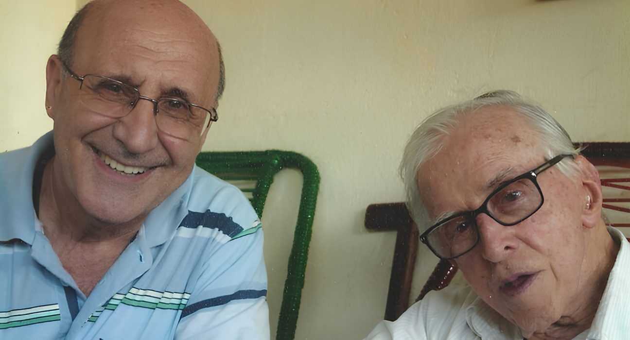 Paulo Gabriel i el bisbe Pere Casaldàliga
