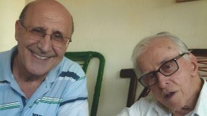 Paulo Gabriel i el bisbe Pere Casaldàliga