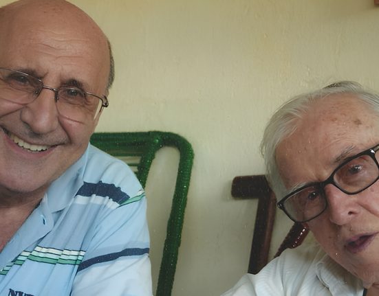Paulo Gabriel i el bisbe Pere Casaldàliga