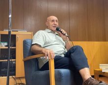 Paulo Gabriel al col·loqui sobre la seva experiència al Brasil, organitzat per Justícia i Pau i la comissió de l’Agenda Llatinoamericana, a Malgrat de Mar