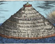 Representació anònima del purgatori de la Divina Comèdia de Dante