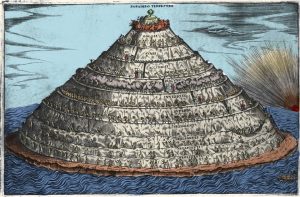 Representació anònima del purgatori de la Divina Comèdia de Dante