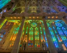 Vitralls de la Basílica de la Sagrada Família