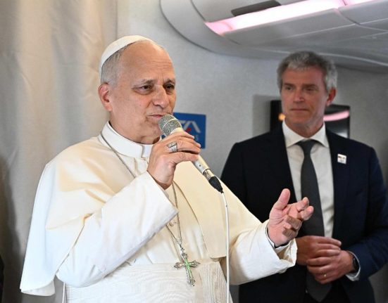 Lleó XIV, durant el seu viatge a l'Àfrica el passat mes d'abril