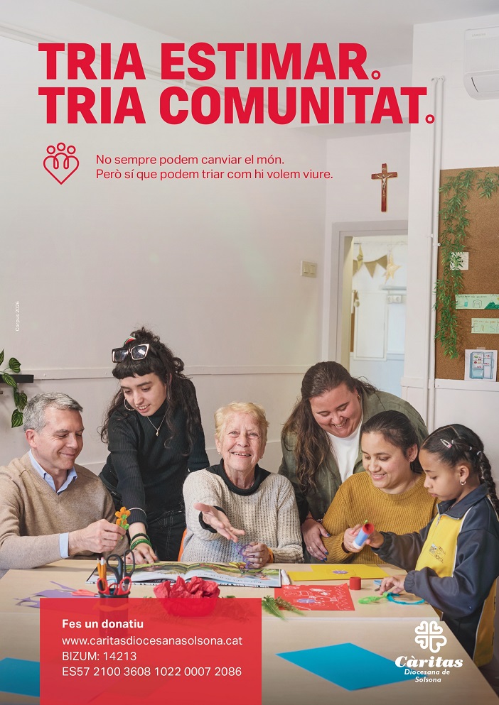 Càritas - Tria estimar, tria Comunitat