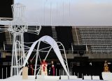 El papa Lleó XIV a l’estadi Olímpic Luís Companys de Barcelona | © Vatican News
