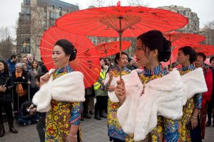 Cercavila de les entitats organitzadores de l'Any nou xinès