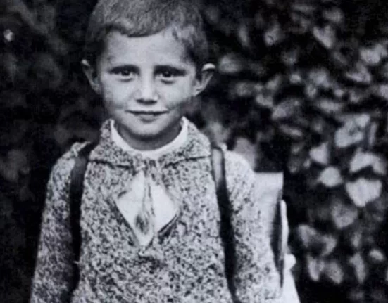 Joseph Ratzinger a l'edat de 5 anys - Arxidiòcesi de Munic i Freising
