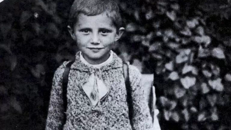 Joseph Ratzinger a l'edat de 5 anys - Arxidiòcesi de Munic i Freising