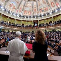 El papa Lleó XIV al Congreso de los Diputados | © Vatican Media