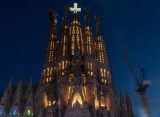 La Basílica de la Sagrada Família el dia de la benedicció i inauguració de la Torre de Jesús