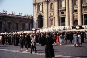 Basílica de Sant Pere Vaticà, durant l'obertura del Concili Vaticà II | © Peter Geymayer