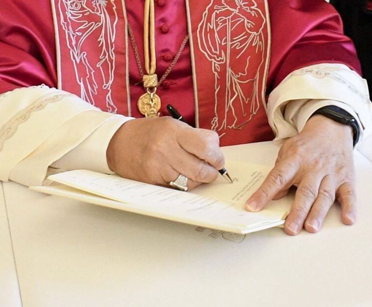 La primera carta encíclica del pontificat de Lleó XIV Magnifica Humanitas | © Vatican Media