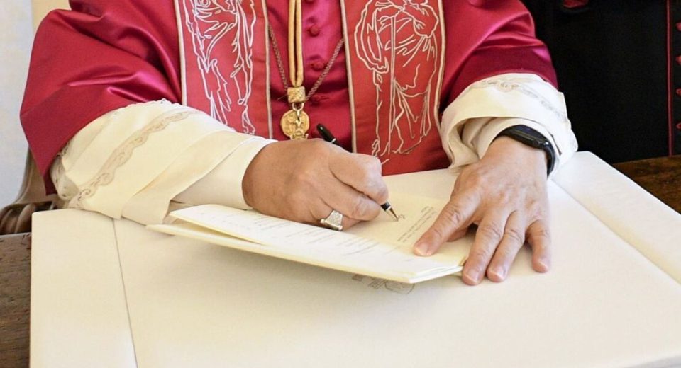 La primera carta encíclica del pontificat de Lleó XIV Magnifica Humanitas | © Vatican Media